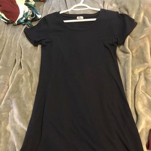 Blue t shirt dress